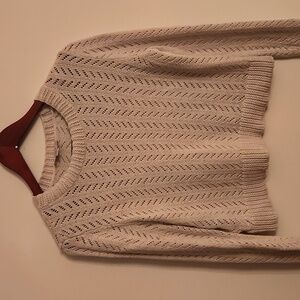 LOFT cropped sweater